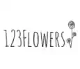 123 Flowers discount codes logo – Save on fresh flower bouquets, next-day delivery, and gift hampers