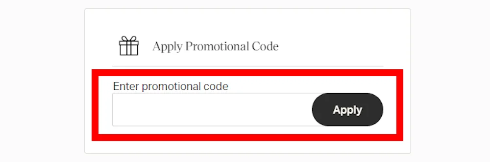 Screenshot showing where to apply a tommee tippee promo code at checkout on www.tommeetippee.com.