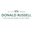 Donald Russell discount codes logo – Save on premium meats, steaks, and gourmet food